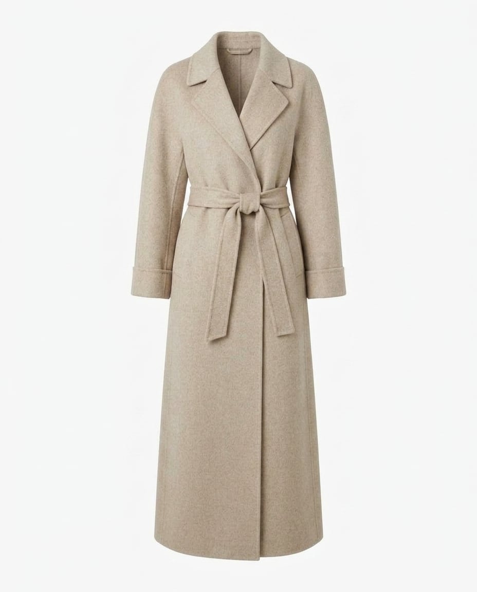 Naomi | Timeless Belted Coat for Winter - Product Photo