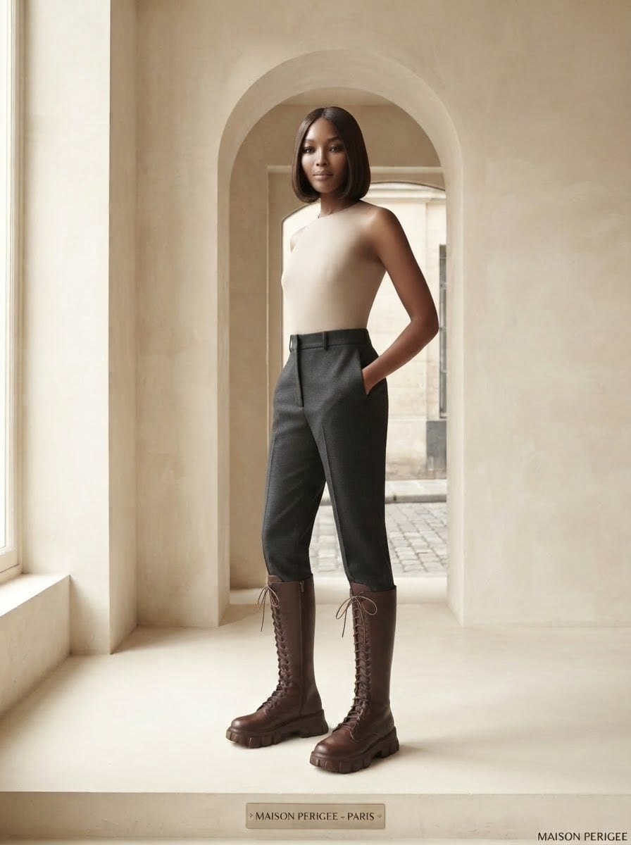 Noémie - Chelsea Riding Boots - side view