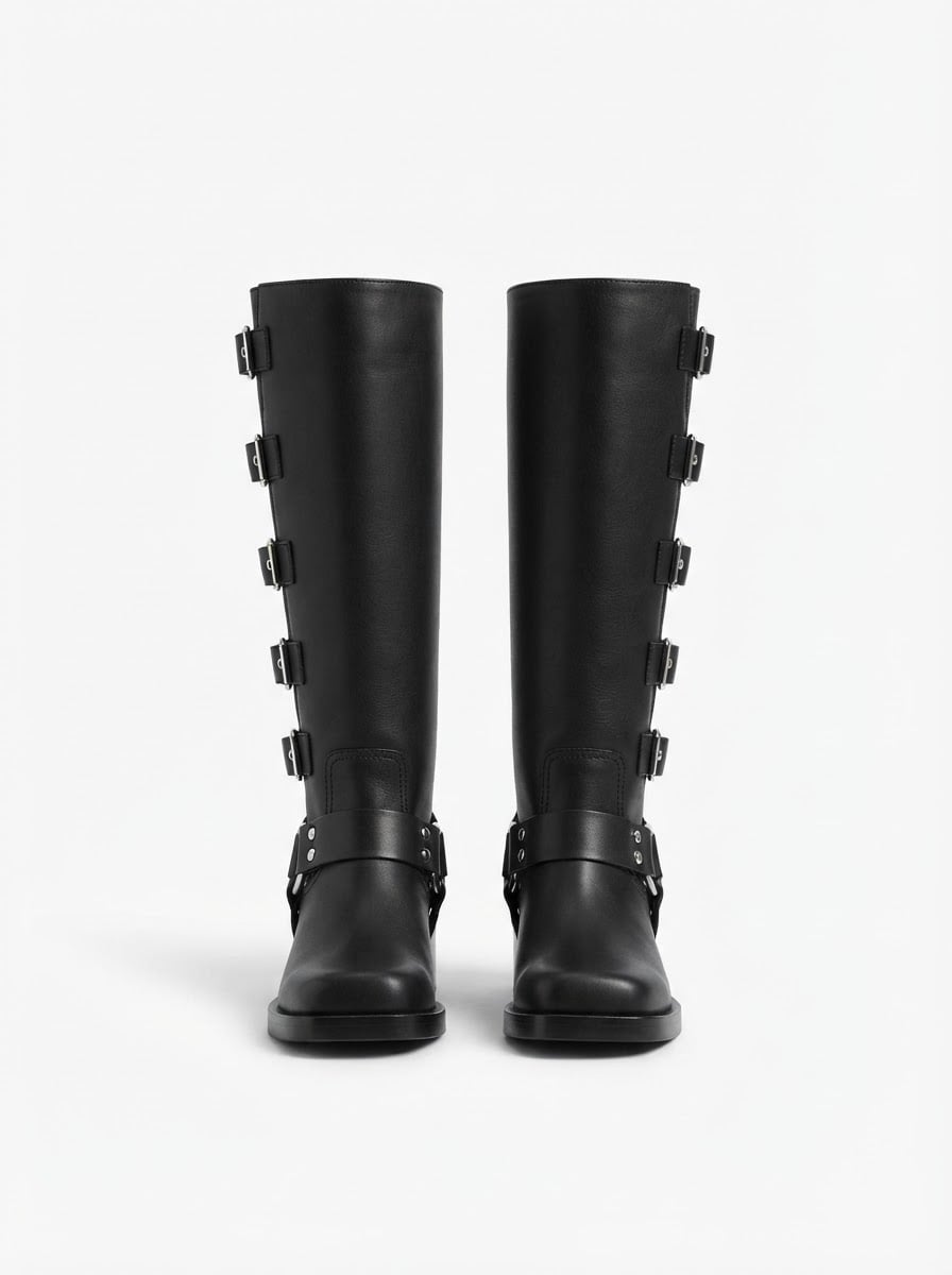 Noémie - Chelsea Riding Boots - flat lay