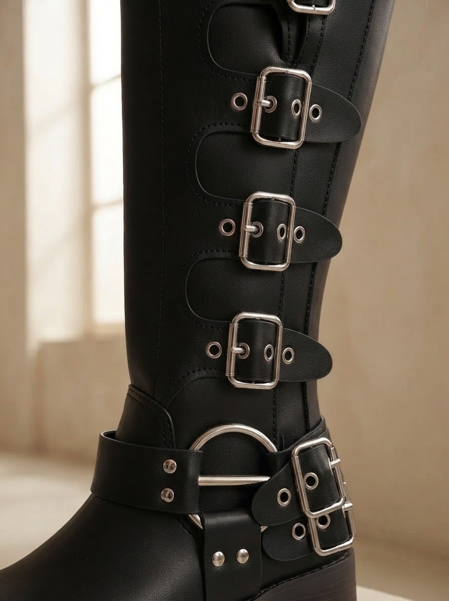 Noémie - Chelsea Riding Boots - detail close-up