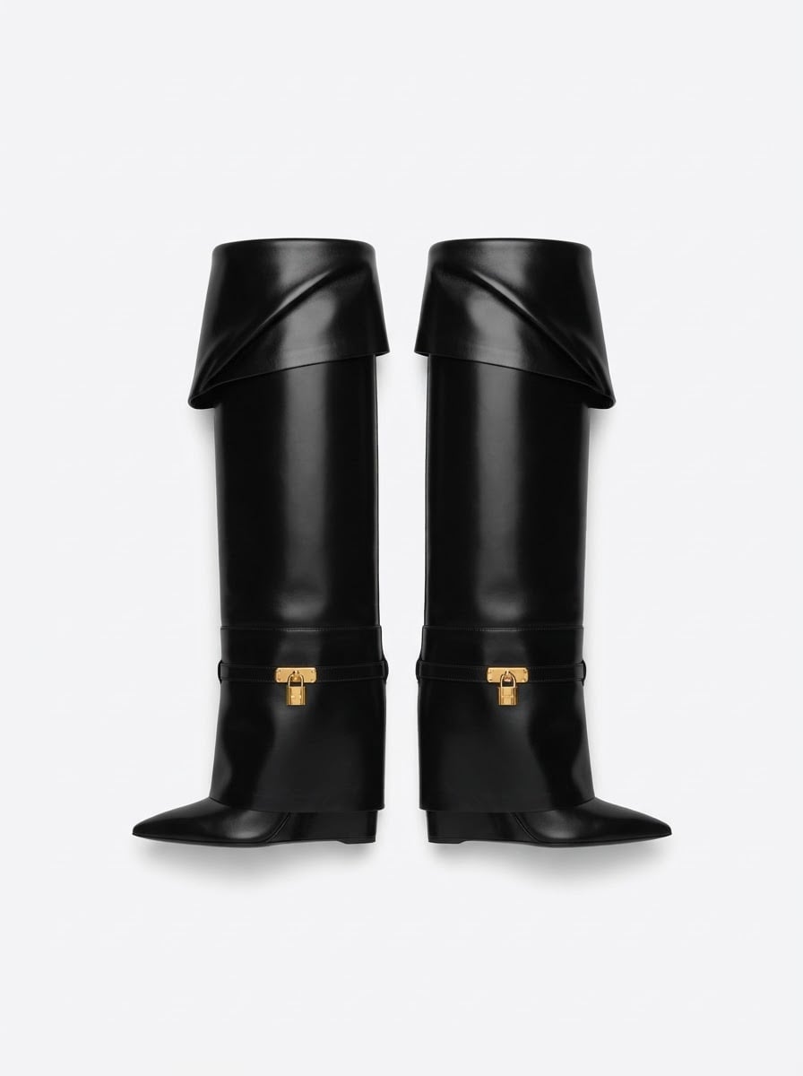 Sophie - Chelsea Riding Boots - flat lay