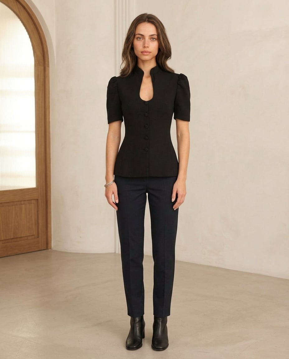 Sophie | Elegant Blazer for Autumn - Front View