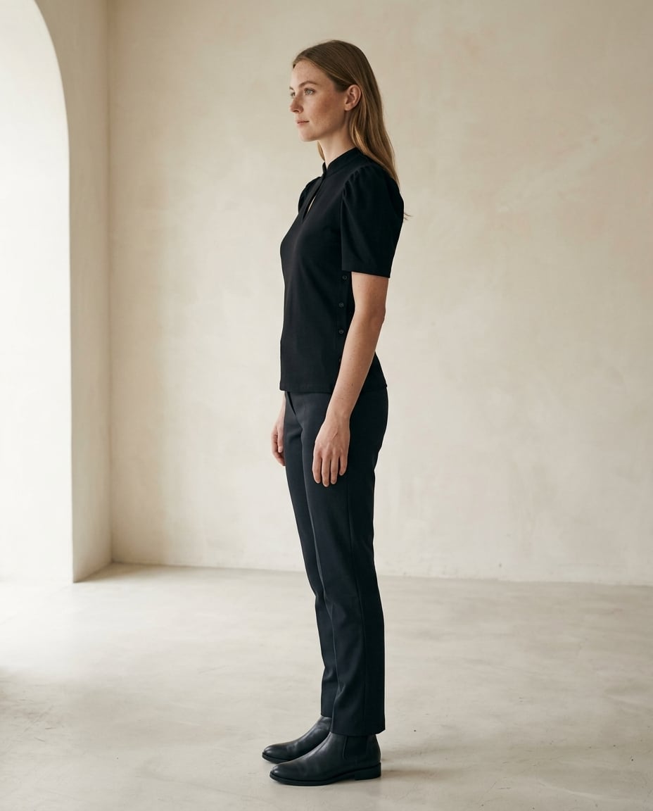 Sophie | Elegant Blazer for Autumn - Side View