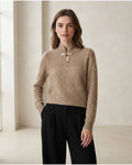 Sophie | Elegant Knit Sweater for Autumn/Winter - Front View