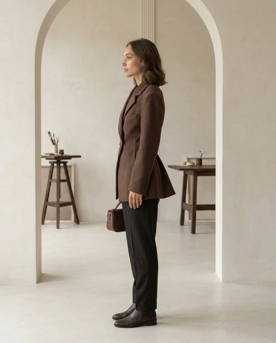 Sophie | Sophisticated Blazer for Autumn/Winter - Side View