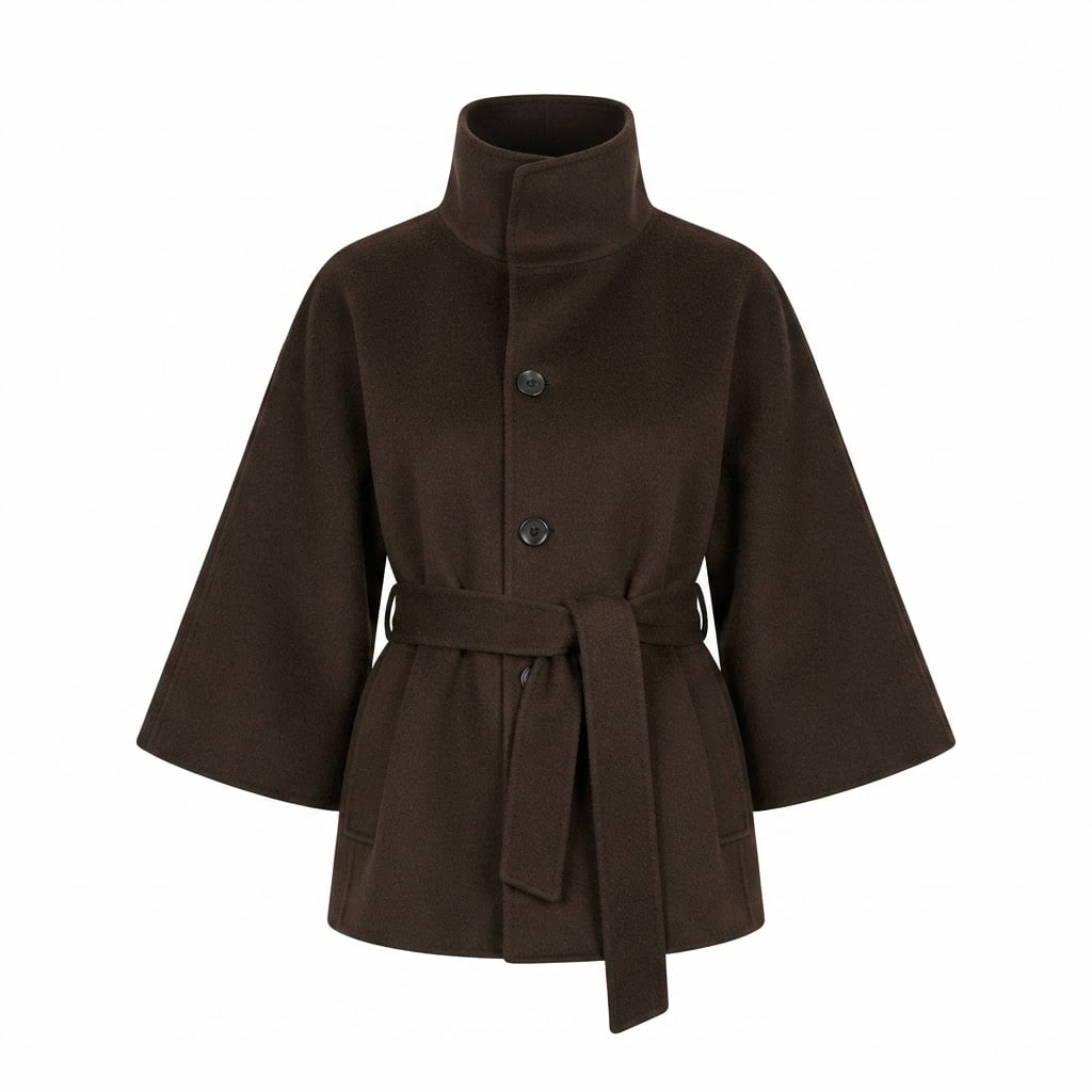 Sophie | Sophisticated Cape Jacket for Autumn/Winter - Product Photo