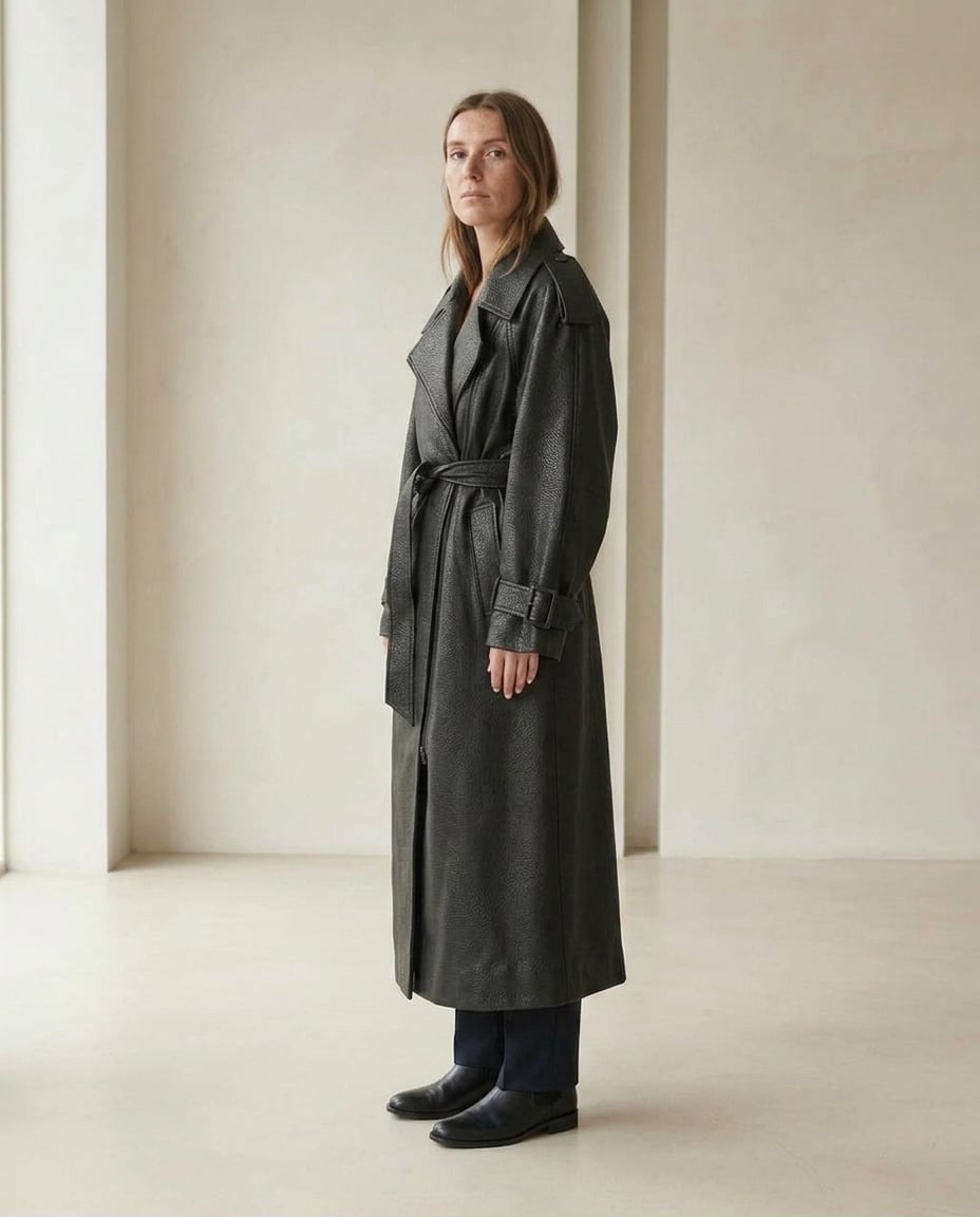 Sophie | Sophisticated Coat for Winter - Side View