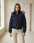 Sophie | Stylish Puffer Jacket for Autumn/Winter — front | Maison Perigee