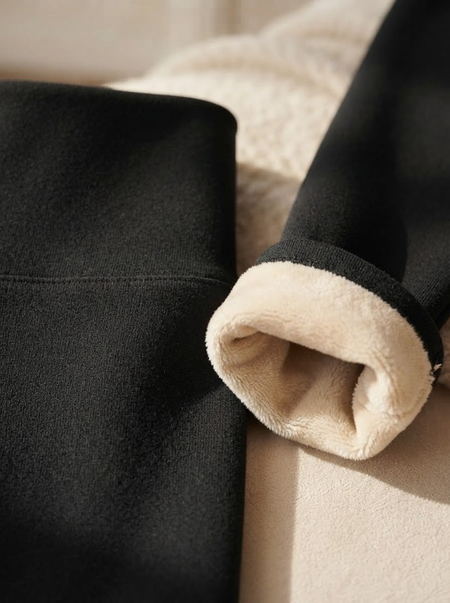 Sophie - Thermal Fleece Leggings - detail close-up