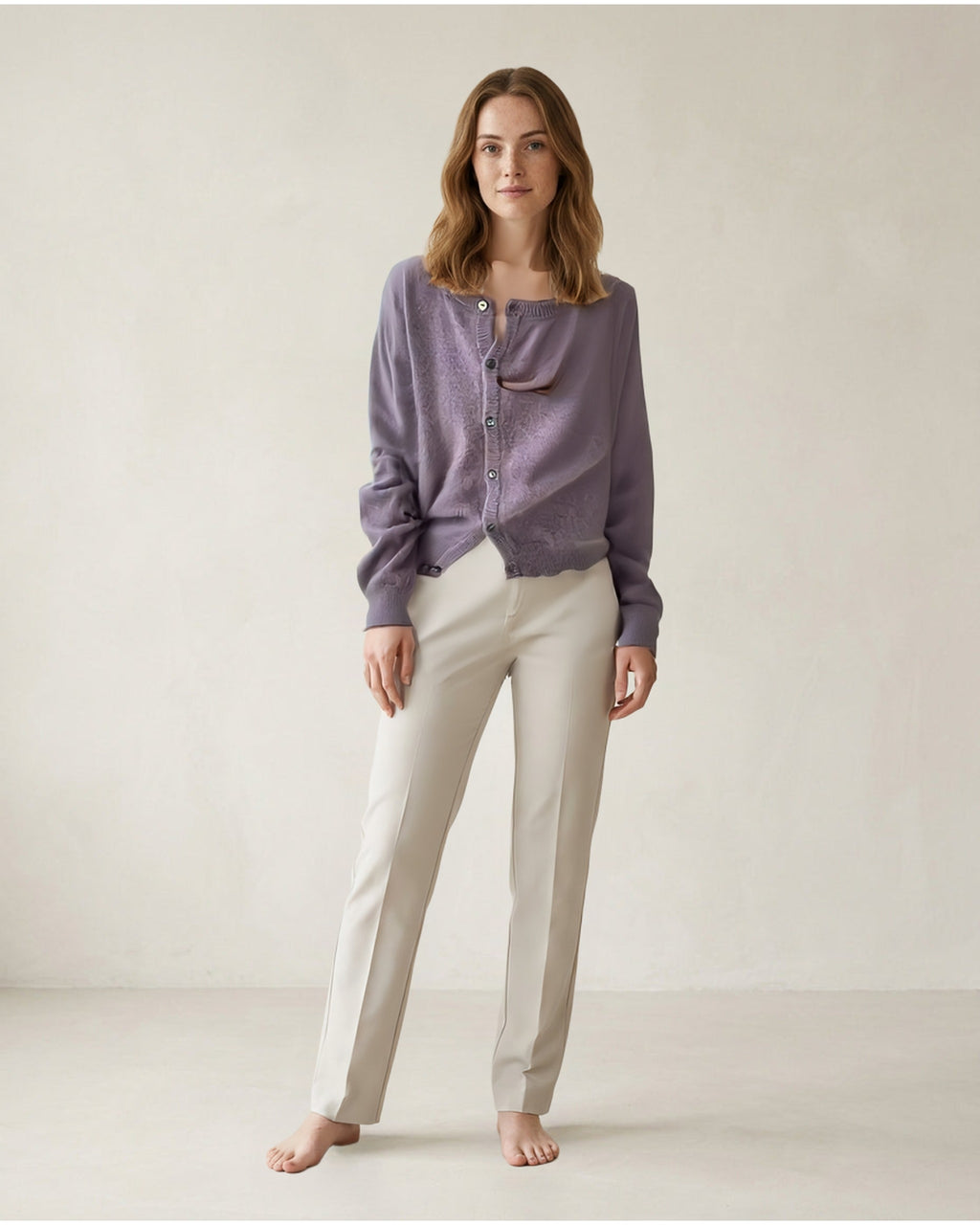 Sophie | Timeless Cashmere Cardigan for Autumn/Winter | Part 1 — Hero / Front