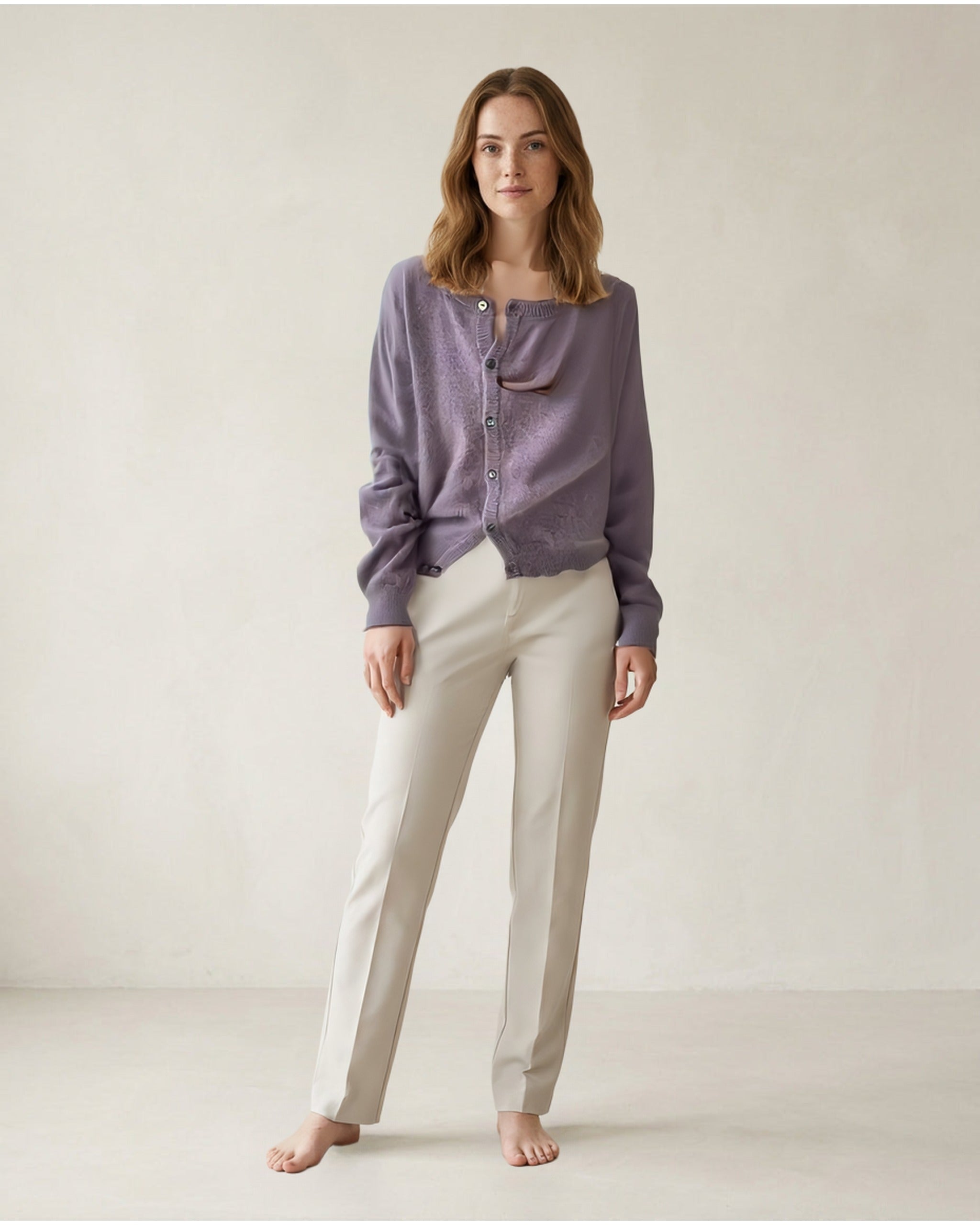 Sophie | Timeless Cashmere Cardigan for Autumn/Winter | Part 1 — Hero / Front