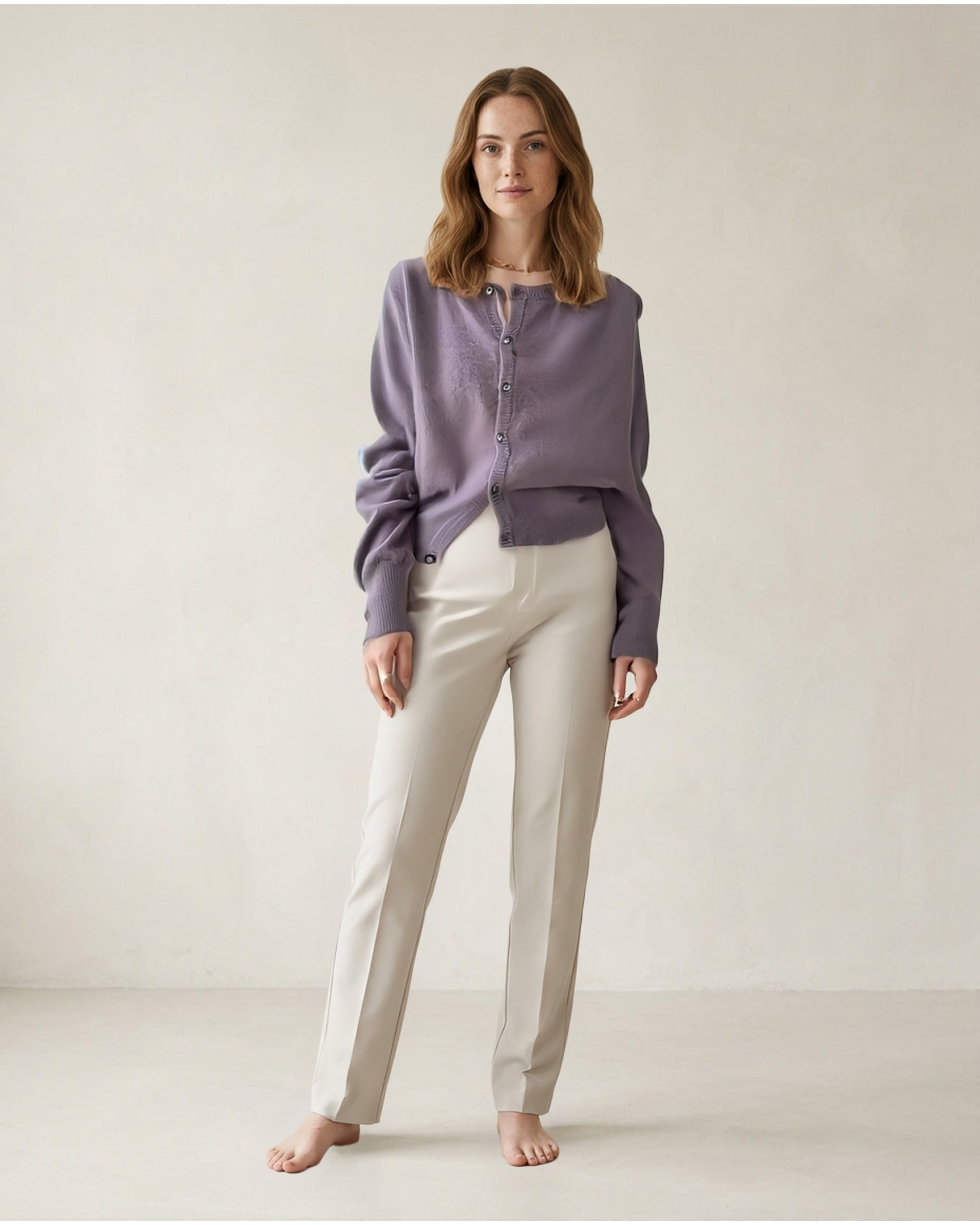 Sophie | Timeless Cashmere Cardigan for Autumn/Winter | Part 2 — Three-Quarter