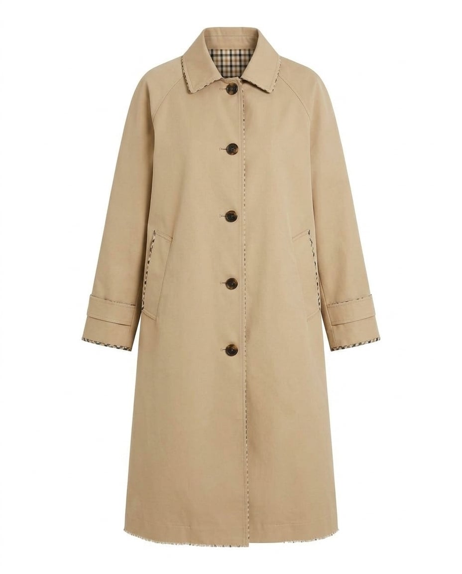 Sophie | Timeless Reversible Trench Coat for Winter - Product Photo