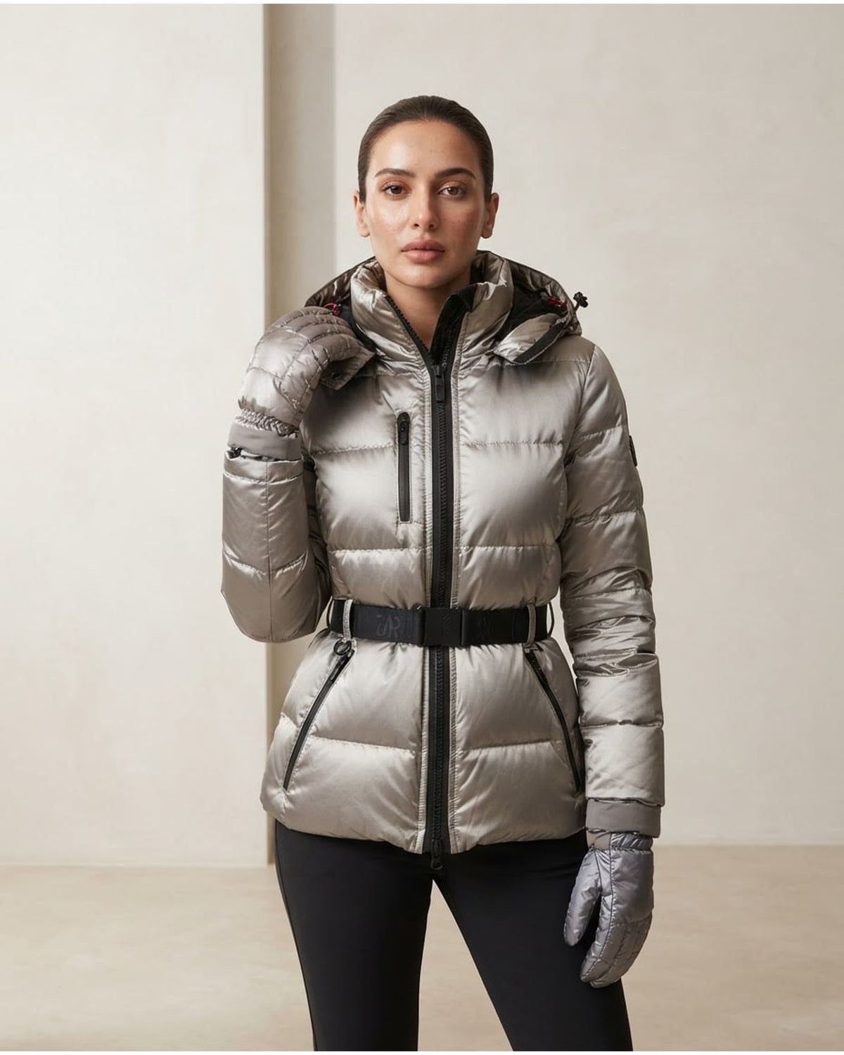 Zara | Elegant Puffer Jacket for Winter - Front View