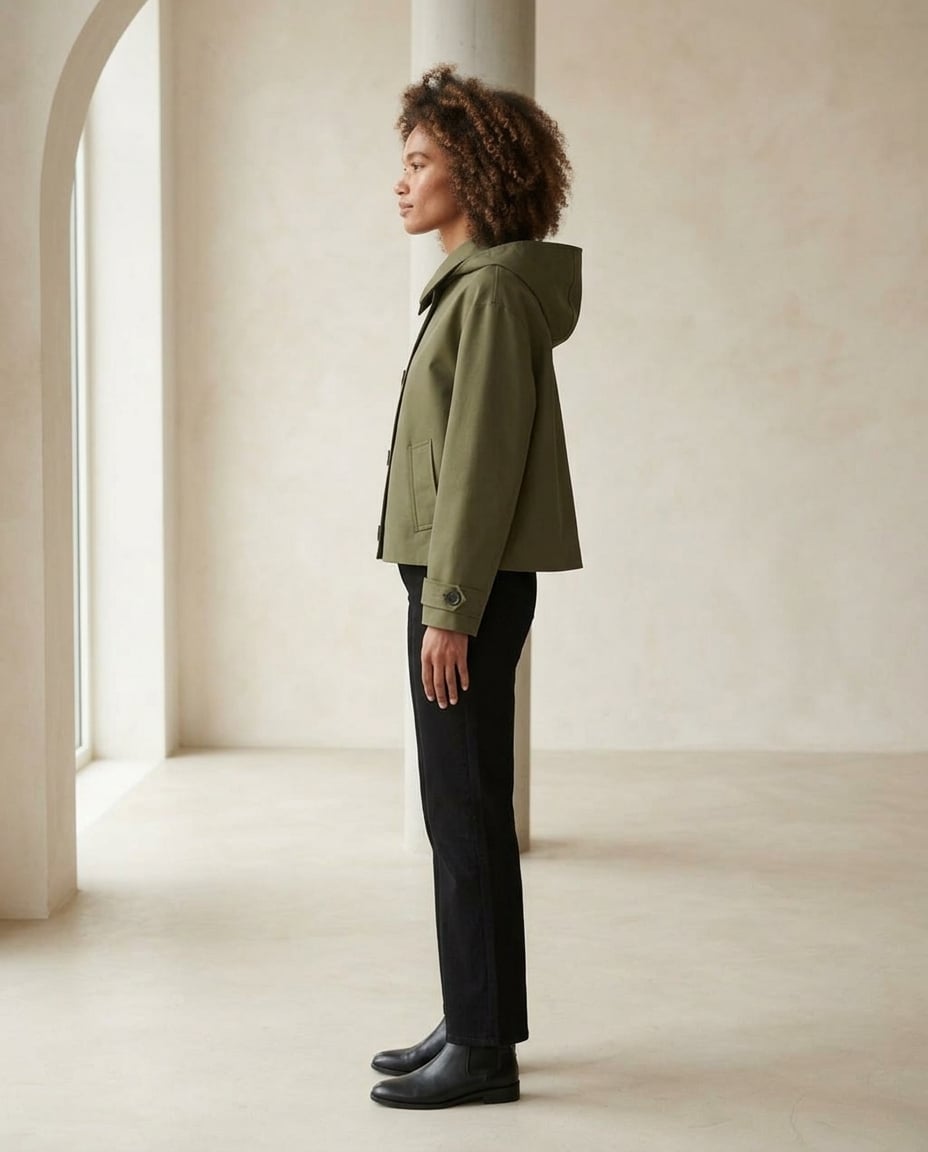 Zara | Refined Jacket for Autumn/Winter - Side View