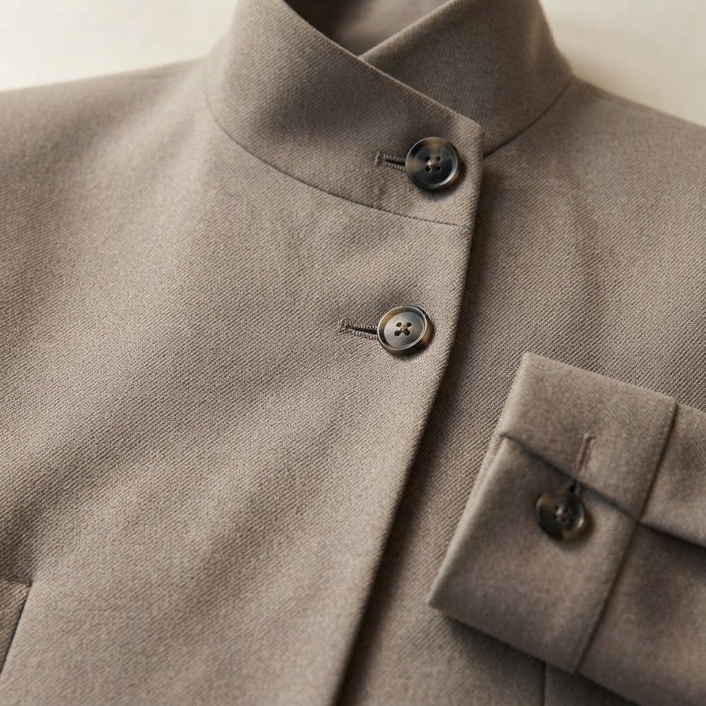 Zara | Sophisticated Blazer for Autumn/Winter - Detail Close-Up