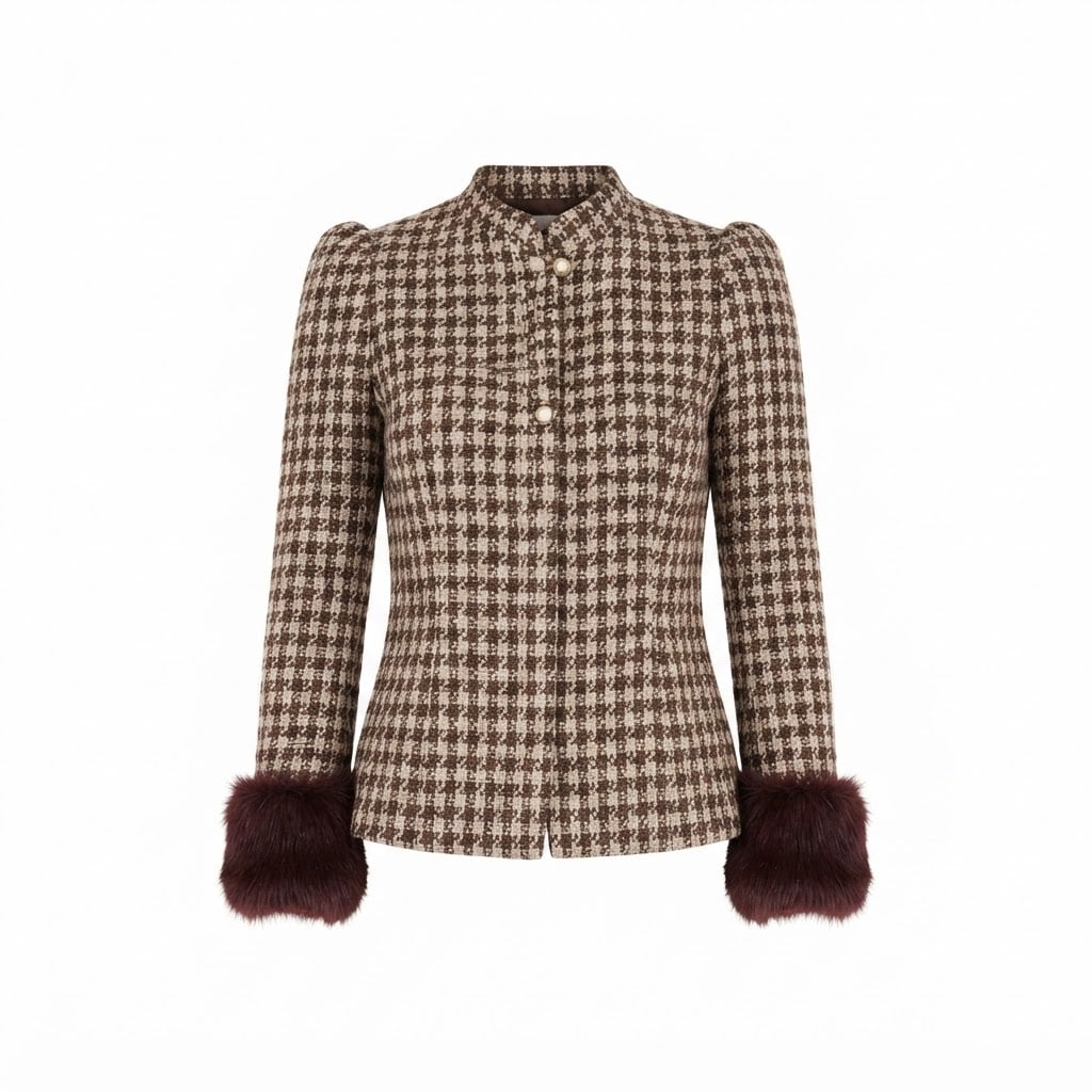 Zara | Sophisticated Tweed Jacket for Autumn/Winter - Product Photo
