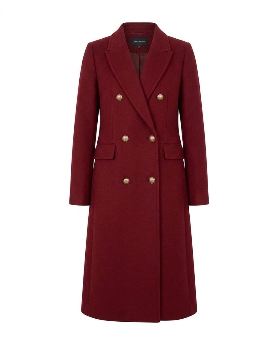 Zara | Timeless Double-Breasted Coat for Winter - Product Photo