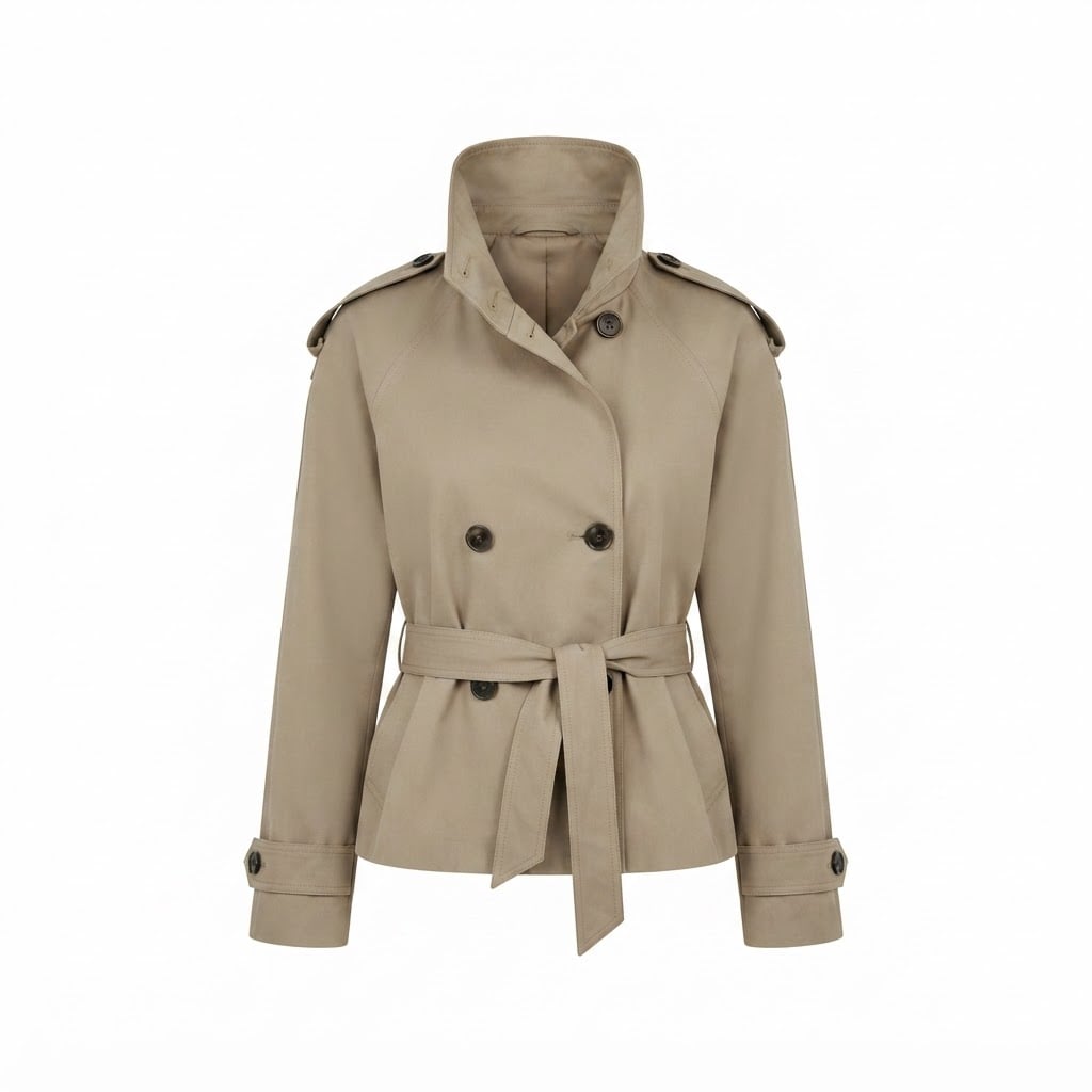 Zara | Timeless Double-Breasted Jacket for Autumn/Winter - Product Photo