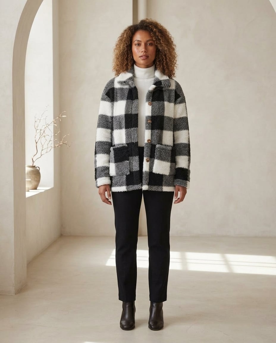 Zara | Timeless Shacket for Autumn/Winter - Front View